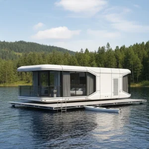 Luxury Mobile Space Capsule Style Modular Accommodation