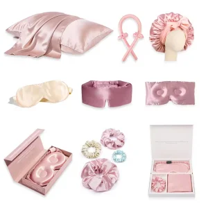 Custom Luxury Silk Pillow Case Set