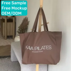 Custom Logo Oversized Tote Bags