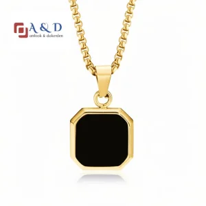 Stainless Steel Gold Plating Pendant
