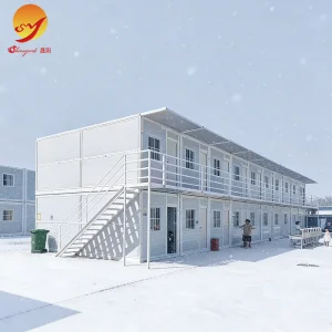 Multi Story Stackable Foldable Modular System for Temporary Worker Accommodation on Site Foldable Container House
