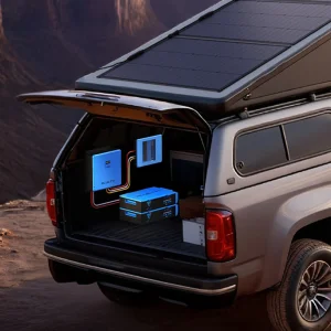 DIY Solar Panel Kit For RV With 5kW Inverter 48V 5120Wh Max.122kWh LiFePO4 Battery Off-Grid Power System For Van Life Upgrade