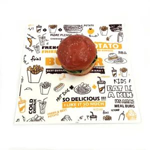 Custom Printed Waterproof Wax Food Wrapping Paper