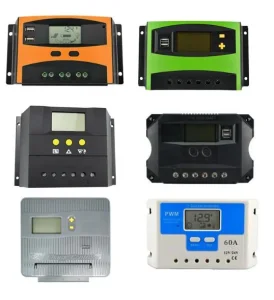 10-60A 12V/24V Auto 48V USB PWM/MPPT Solar Charger Controller with LCD Screen