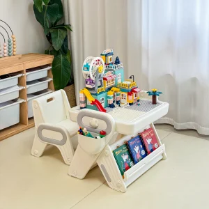 Multi Play Sand Water Building Blocks Table Set