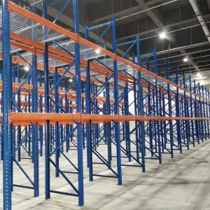 Cold Rolled Steel Heavy Duty Pallet Rack with Steel Mesh Decking