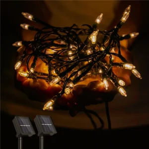 Solar Christmas String Lights