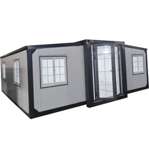 Double Folding Expanding 40ft Steel Container Villa