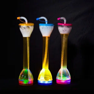 Wholesale 650ml Customized Plastic LED Yard Slush Cup