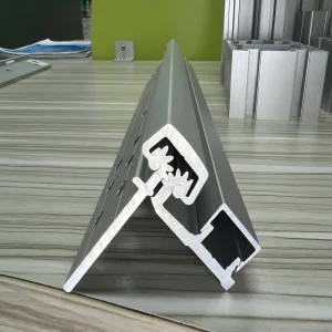 Strong Aluminum Profile Continuous Hinge Aluminium Geared Hinge for Home Doors