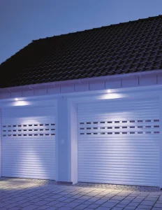 Puerta enrollable automática para la seguridad de unidades de autoalmacenamiento