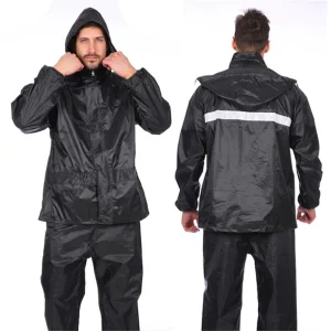 Polyester PVC Waterproof Raincoat Pants