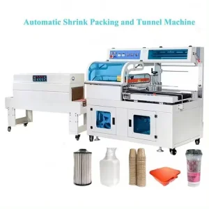 Automatic Film Heat Shrink Wrapping Packing Machine and Box Sleeve Wrap Shrink Machine