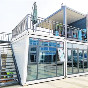 Rapidly Scalable Worker Camp Container with Sanitation Modules House