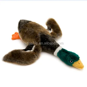 Stuffed Squeaky Duck Dog Toy