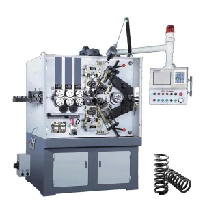 WNJ Factory Mechanical High Precision CNC TK-550 1.5-5mm Metal Spring Compression Tension CNC Spring Forming Machine