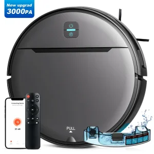 Intelligent Cleaning Robot Vacuum Cleaner APP-Controlled Mop Wet Dry Sweeping Aspiradora Robot Battery Household Use