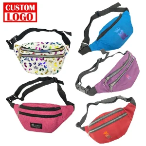 Venda Direta de Fábrica Mochila de Cintura Masculina à Prova d'Água para Atividades ao Ar Livre Leve
