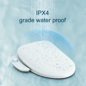 2024 Luxury Sanitary Ware Electronic Bidet Toilet Seat Toilet Accessories Muilt Washing Self Cleaning PP Bidet Smart Toilet Seat