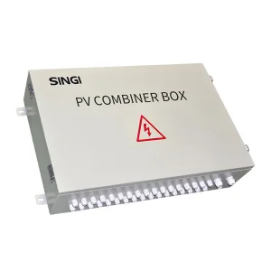 IP65 Waterproof 1000V PV DC Solar Panel System Power Combiner Box