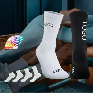 Running Ankle Crew Designer Compression Cotton Men's Sports Socks