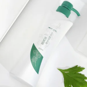 Mugwort Smoothing Shampoo Natural Herbal Gentle Cleansing Shampoo for Dry Frizzy Hair Scalp Care Daily Hair Care