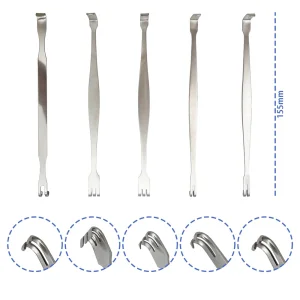 Stainless Steel Skin Retractor Hook