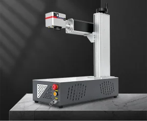 CE-Certified 20W 30W Desktop Fiber Laser Marking Machine