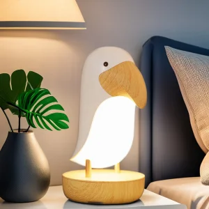 Bedside Table Lamp Smart Led Modern Design Sensor Lampe Night Light