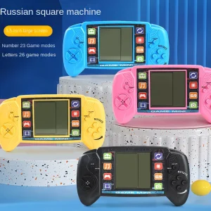 Cross-border Classic for Game Toy Children's Nostalgic Retro Handheld Puzzle Electronic Gift Model 1208 Colorful Display