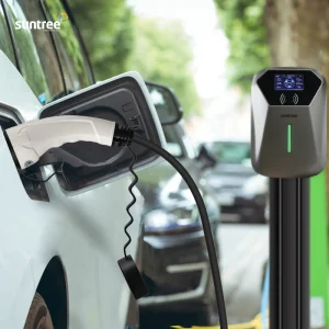 محطة شحن السيارات الكهربائية 11kw شاحن السيارات الكهربائية Type2/Gbt/Type1 مناسب لمنزل بيد الإلكتروني الذكي 3 شمسي