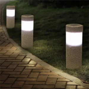 China Solar Sandstone Landscape Street Light