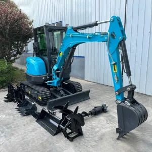 1 Ton 2 Mini Excavadoras de Tonelada 2.5 Ton EPA Granja Usado Nuevo Crawler Digger Motor Kubota Pequeña Excavadora