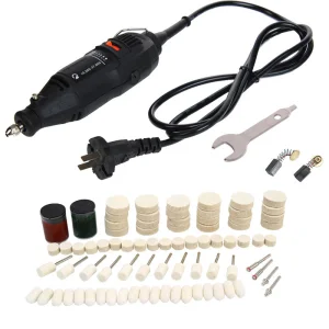 Kit de Ferramentas Rotativas com Eixo Flexível