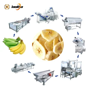 Sistema de Fritura Contínua de Chips de Banana