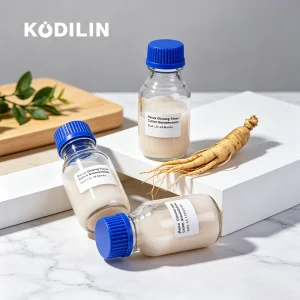 Pure Botanical Nano-dispersed High Purity Ginseng Saponins Skincare Formulation Ingredient Ginseng Extract Nanoemulsion