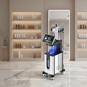 11 in 1 Water Oxygen Facial Spa Equipment Multifunctional Black Oxygen Bubble Hydro Microdermabrasion Beauty Machine