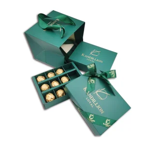 Chocolate Box Custom Sweet Wedding Cardboard Packaging Candy Chocolate Gift Box Set Packaging