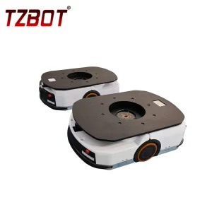 Tzbot Laser Guided 600kg Carry Capacity AMR Autonomous Mobile Robot with 360 Degree Rotary Lifting Device