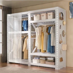 Shibang's New Multi-functional Hanging Rack with Perforated Board Storage