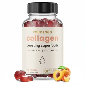 OEM Hair Nails Growth Collagen Supplements Gummies
