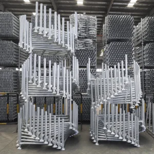 Wholesale Quick Erect Railway Bridge Construction Hot DIP Galvanized Steel Cuplock Scaffolding System with Standard Ledger