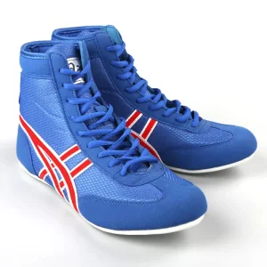 HSI Hot Selling Professional Men's Wrestling Shoes Custom Logo Lightweight Custom Colors Customized Upper Summer PVC