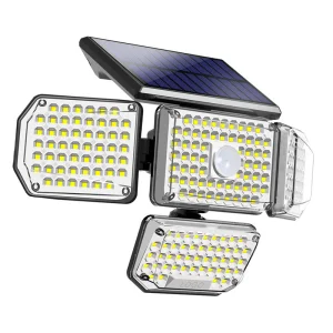 China 214 LED 4 Head Solar Sensor Wall Light