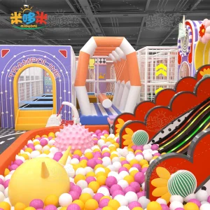 Indoor Playground Rope Course