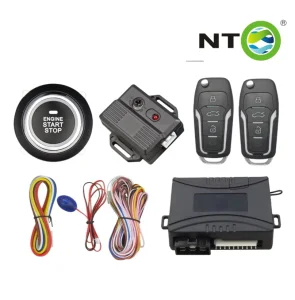 Advanced Push Start Mobile Anti-Theft Car Alarm System