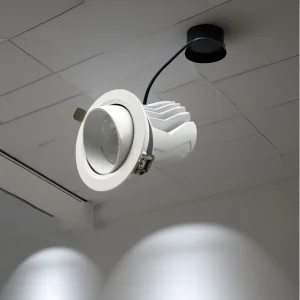 Modern Anti-Glare LED Recessed Downlights Adjustable Ceiling Spotlights