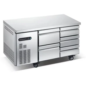 Commercial Dual-Temp Stainless Steel Cold Storage for Bakery Kitchen