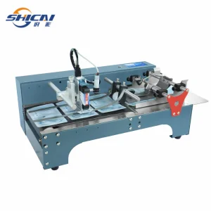 Automatic Paging Inkjet Printer Prints Barcodes on Polyester Packaging Bags