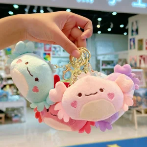 Small Crab Doll Bag Pendant Plush Toy Keychain Female Crab Bag Pendant Cute Doll Wholesale